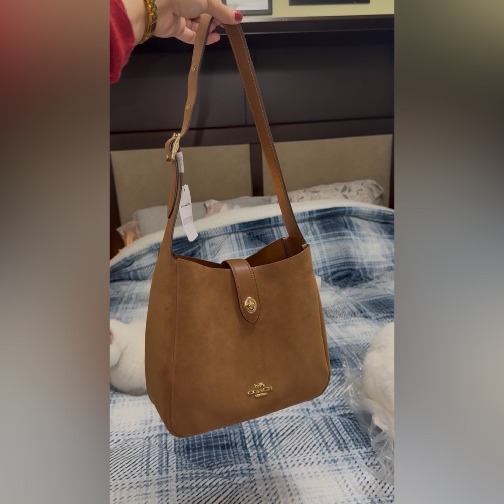 Coach Hadley Convertible Crossbody Bag in Sienna